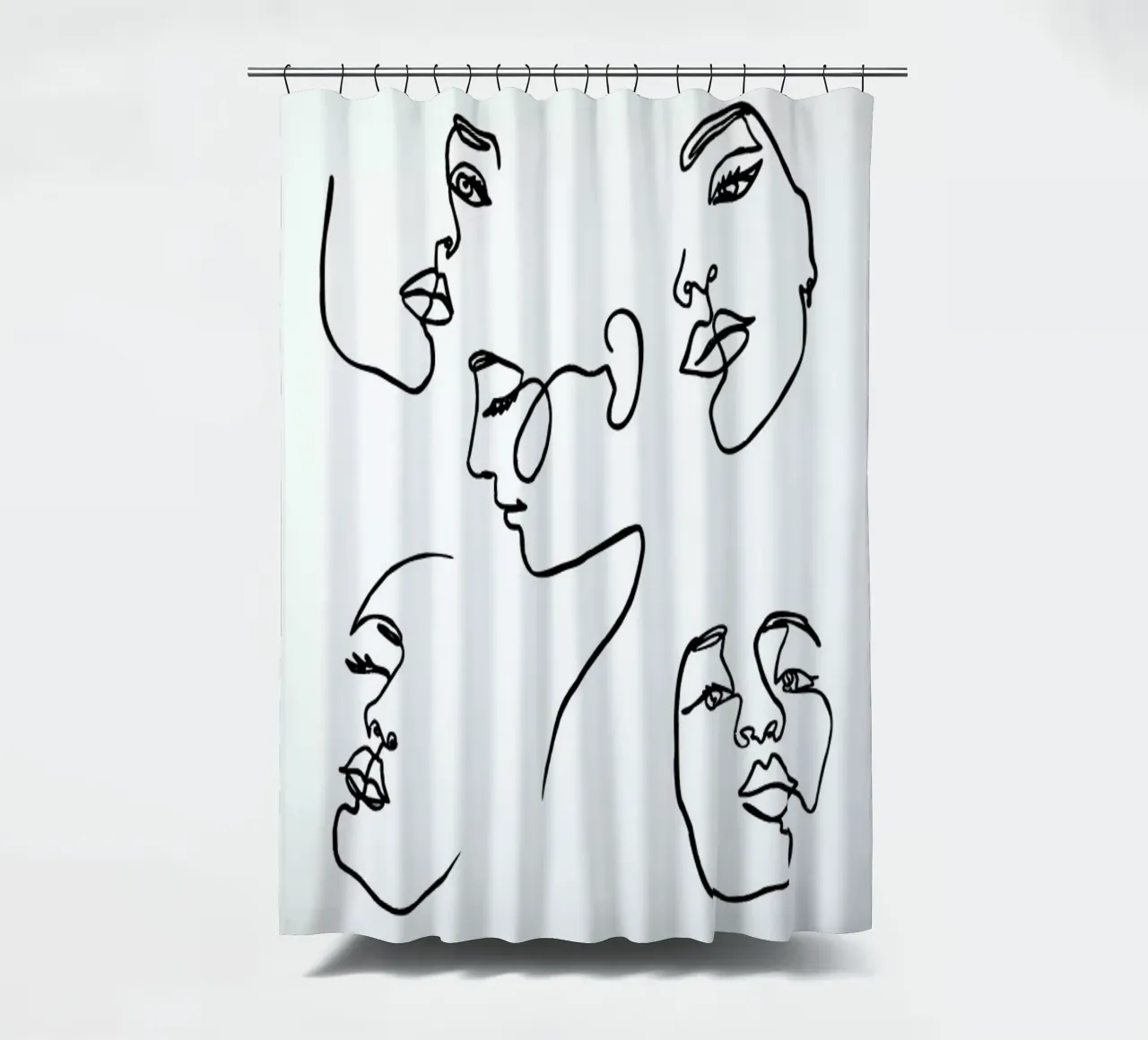 Angles douchegordijn van Pure