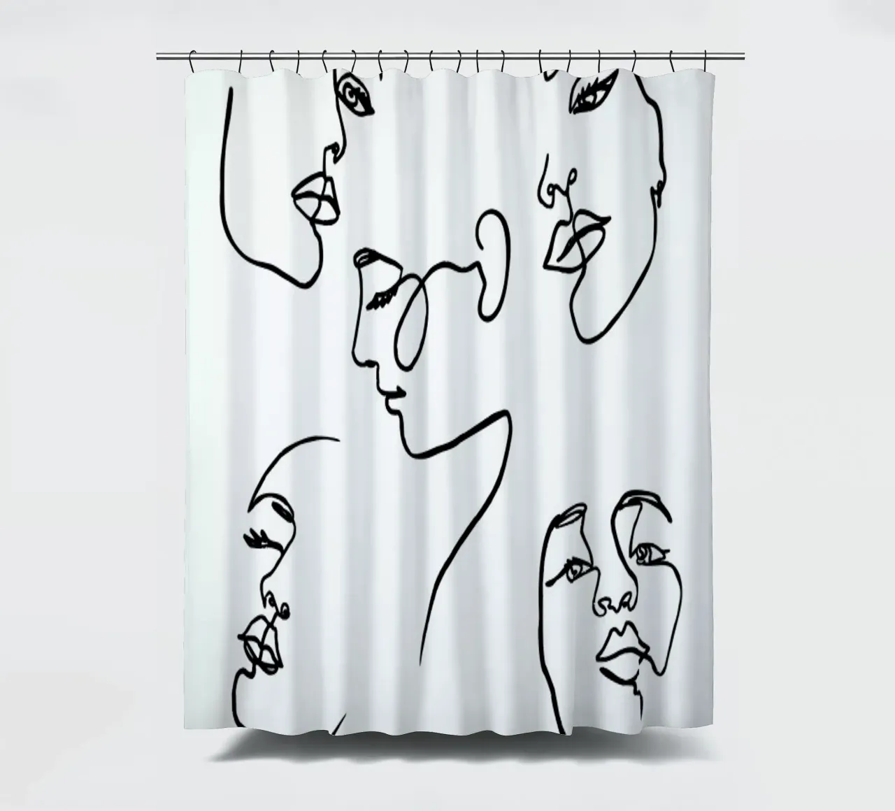 Angles douchegordijn van Pure