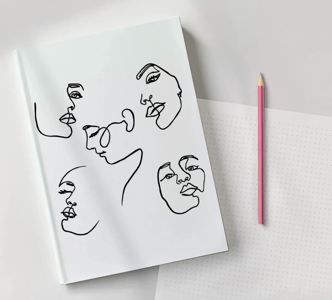 Angles notebook by Pure