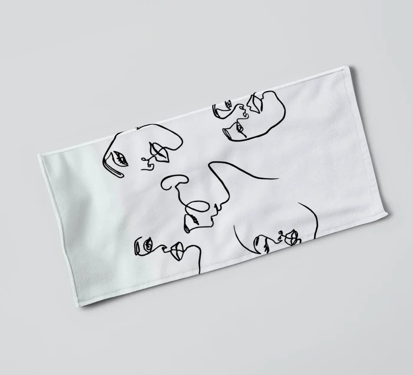 Angles badhanddoek van Pure