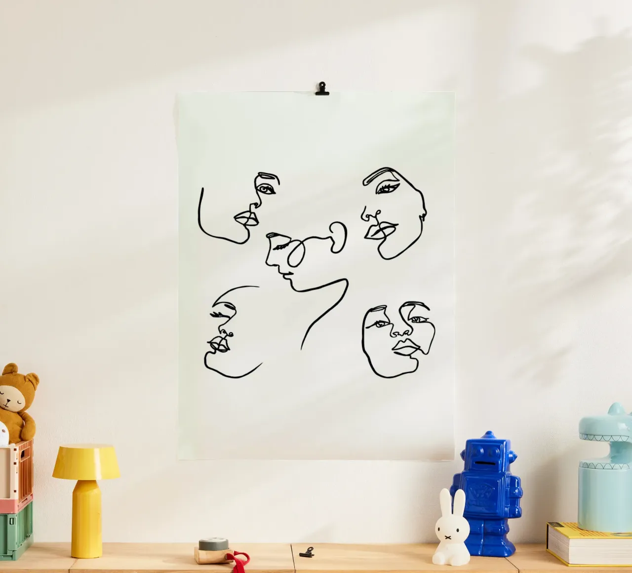 Angles poster van Pure