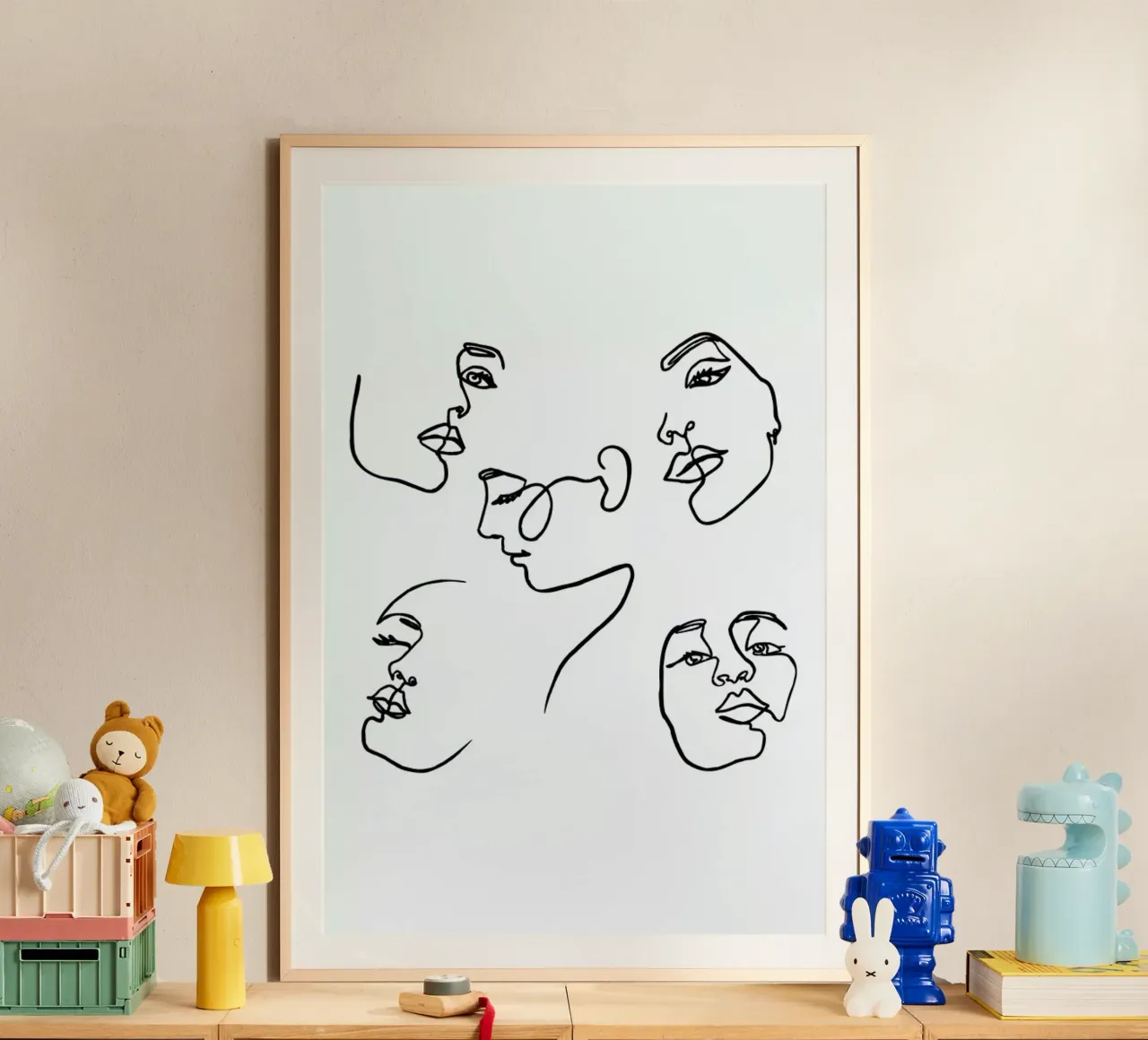 Angles poster van Pure