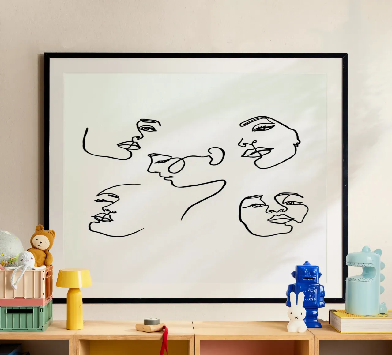 Angles poster van Pure