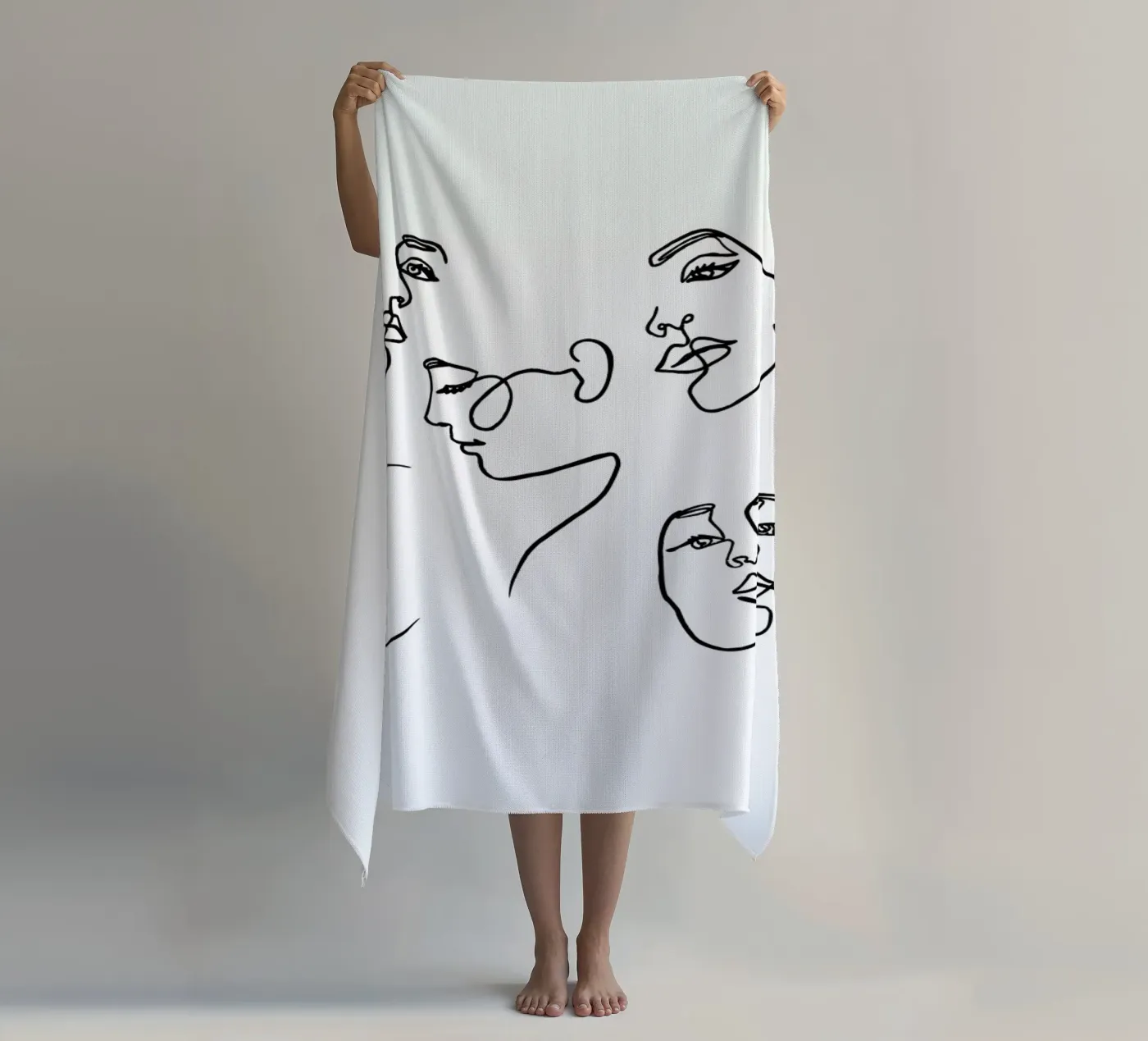 Angles strandhanddoek van Pure