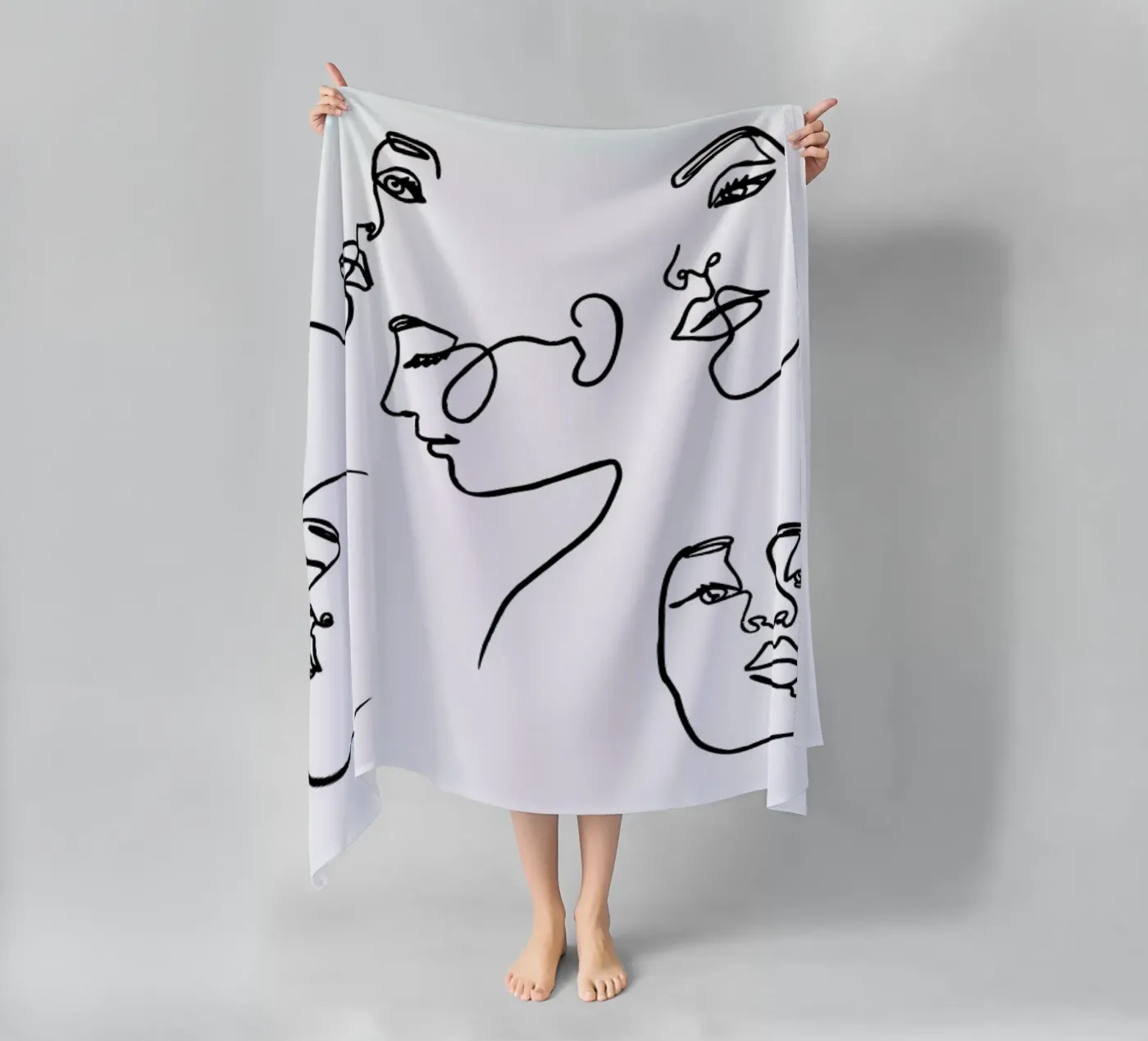 Angles strandhanddoek van Pure