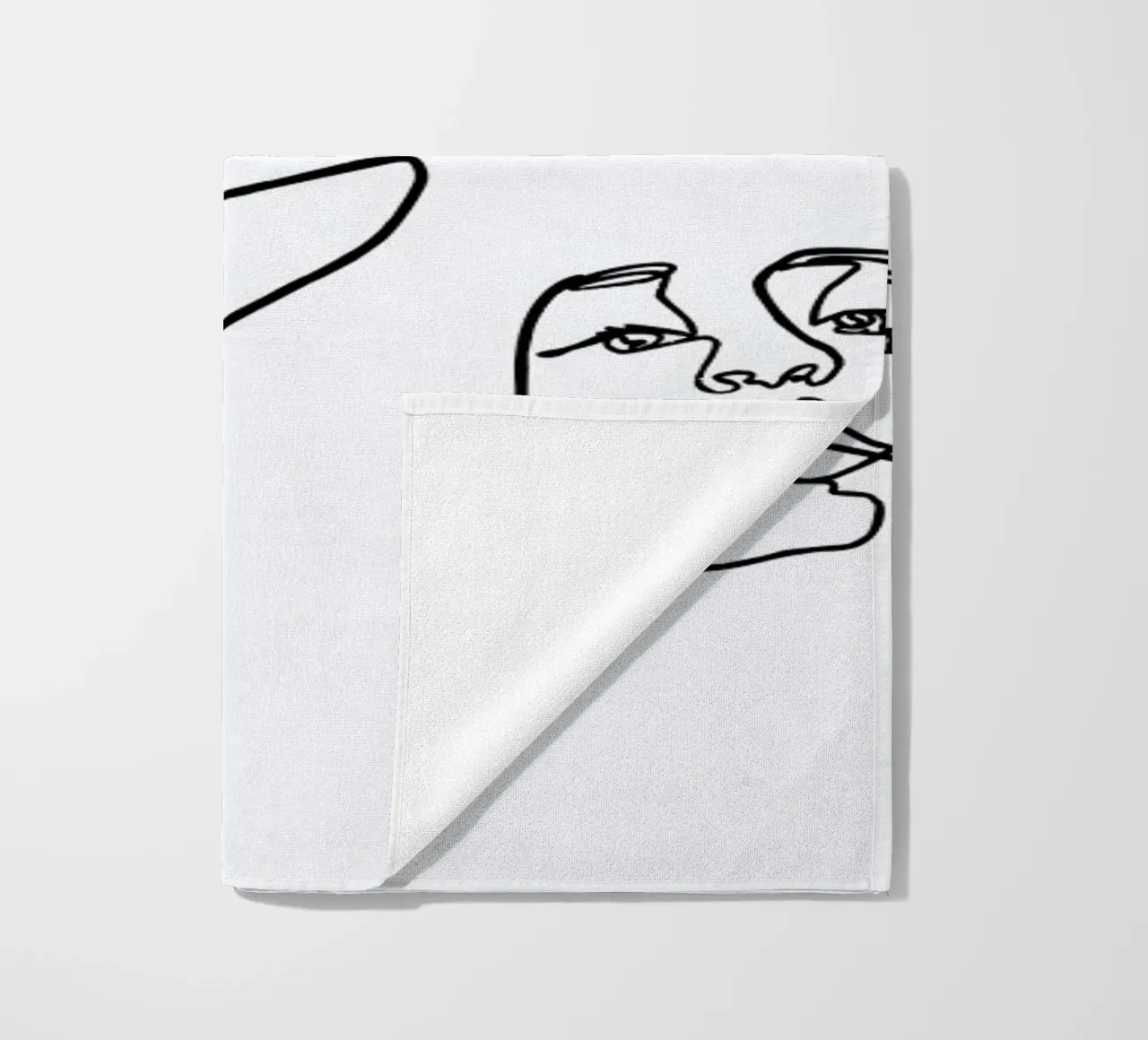 Angles strandhanddoek van Pure