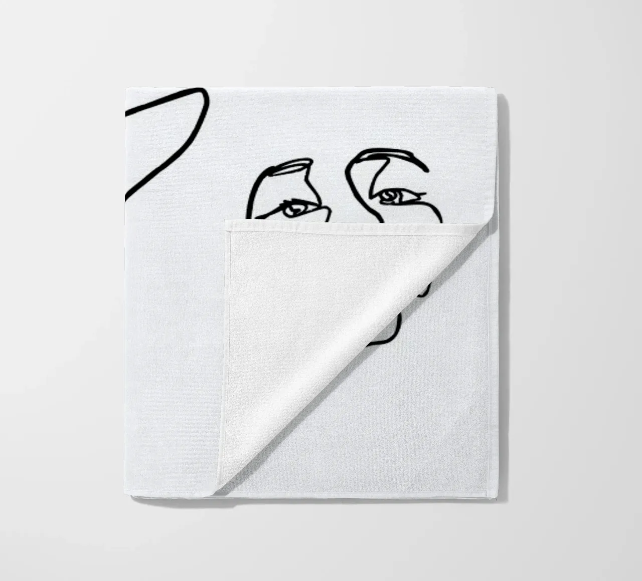 Angles strandhanddoek van Pure