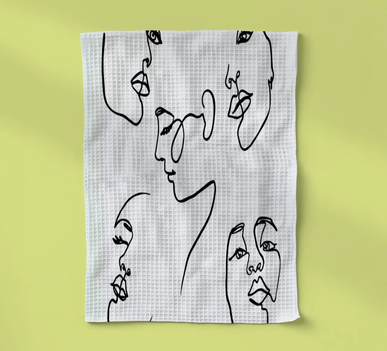Angles tea towel by Pure