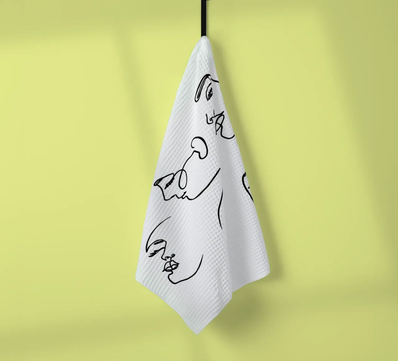 Angles tea towel by Pure