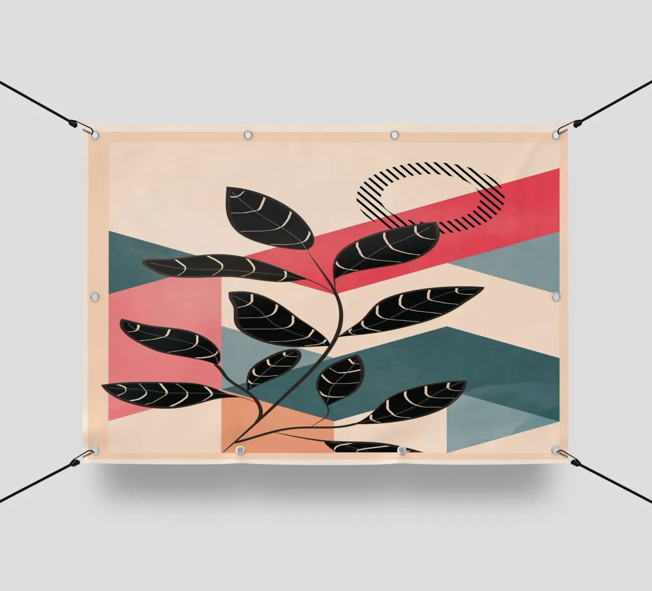 Tropical Geometry 2 telo in pvc da cityart