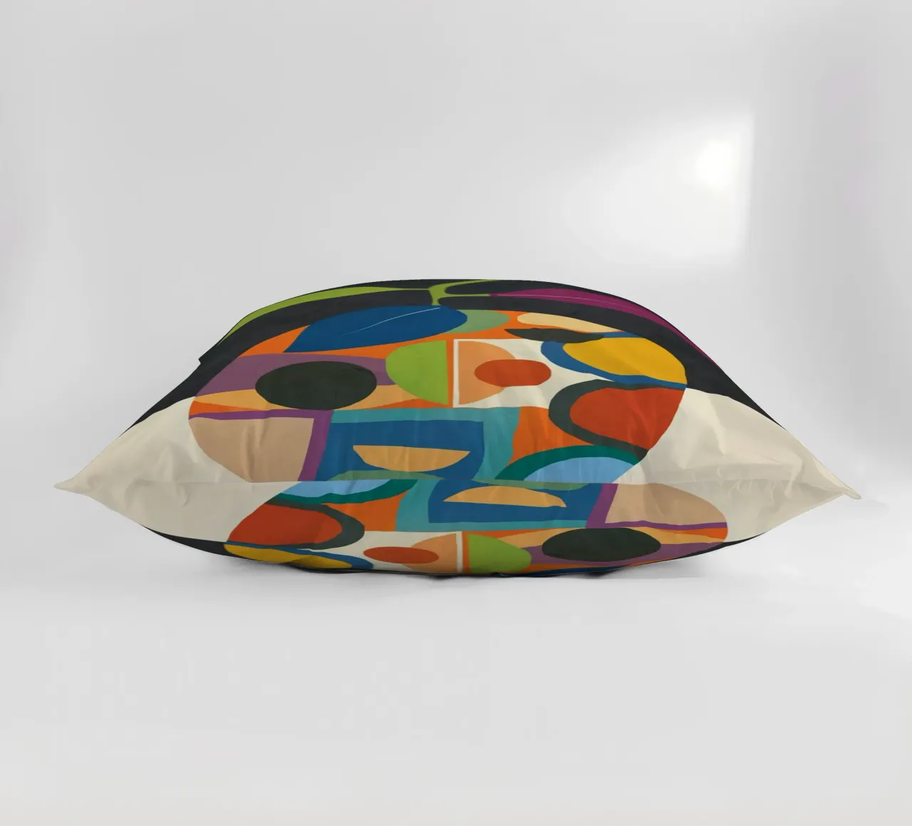 Abstract fruit shapes 1 cuscino da cityart