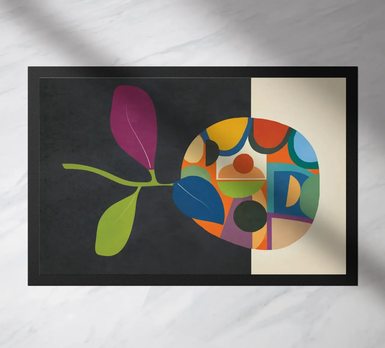 Abstract fruit shapes 1 zerbino da cityart