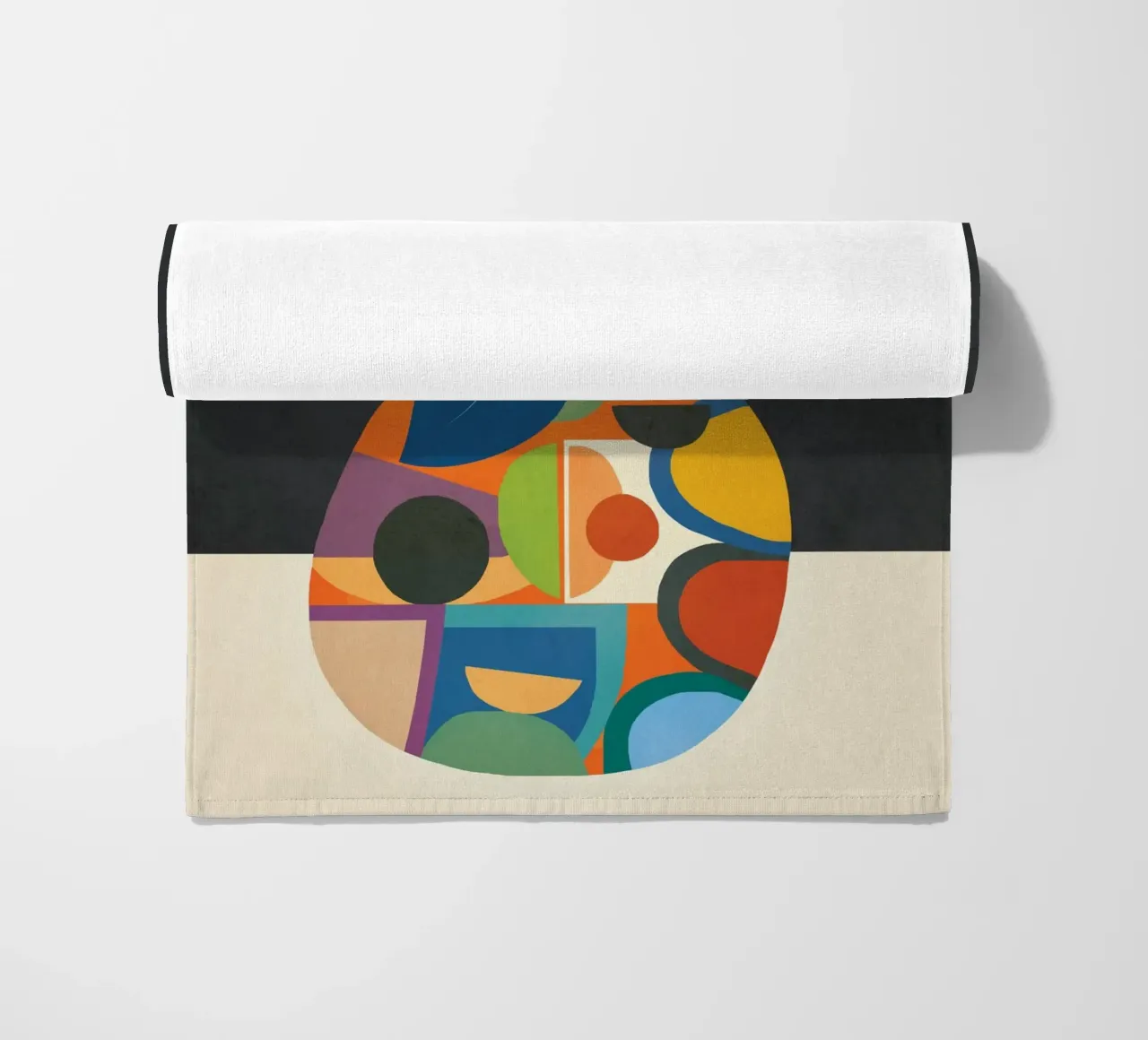 Abstract fruit shapes 1 telo mare da cityart