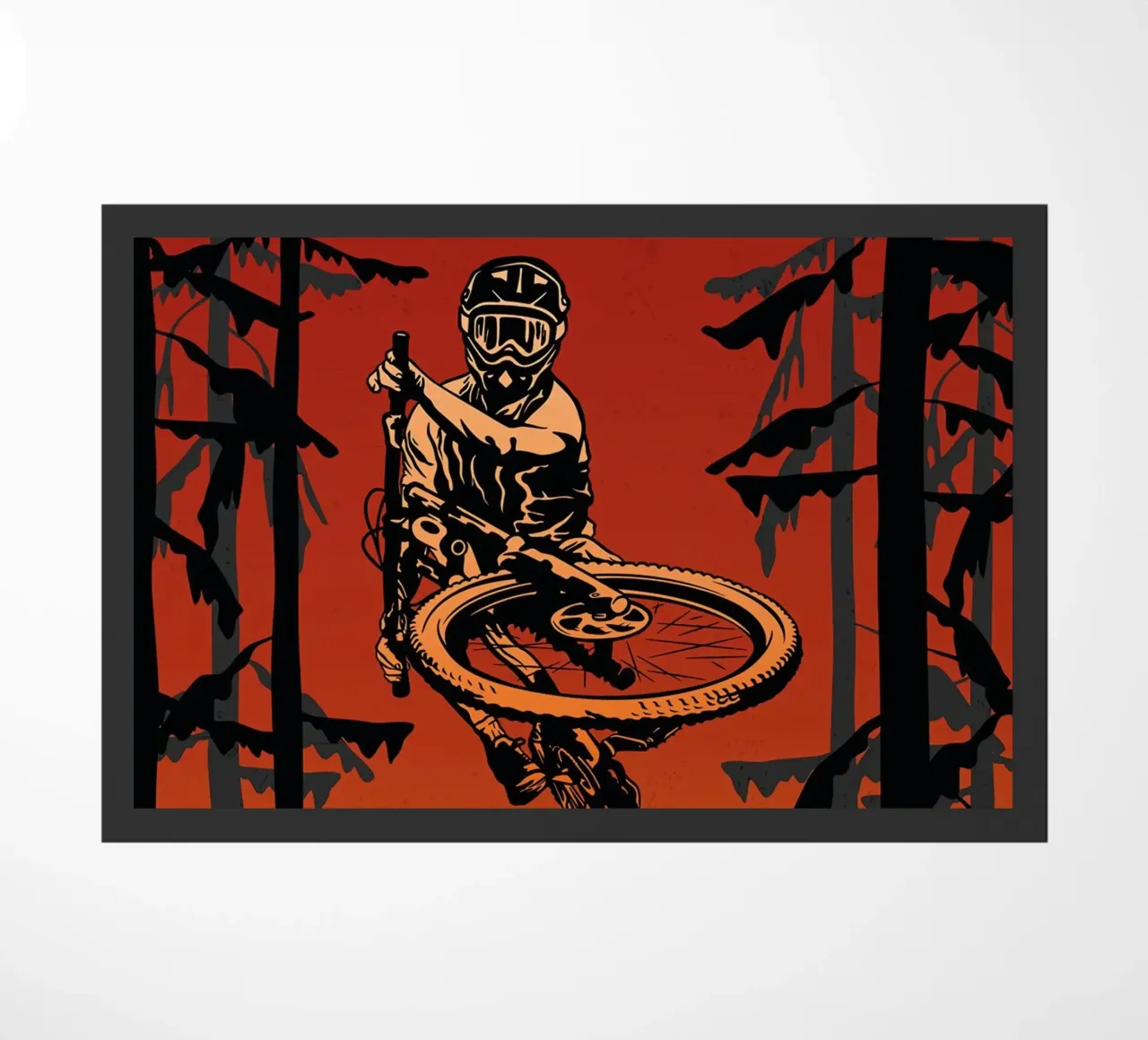Poster per ciclisti, Poster per ciclisti zerbino da Classicprint