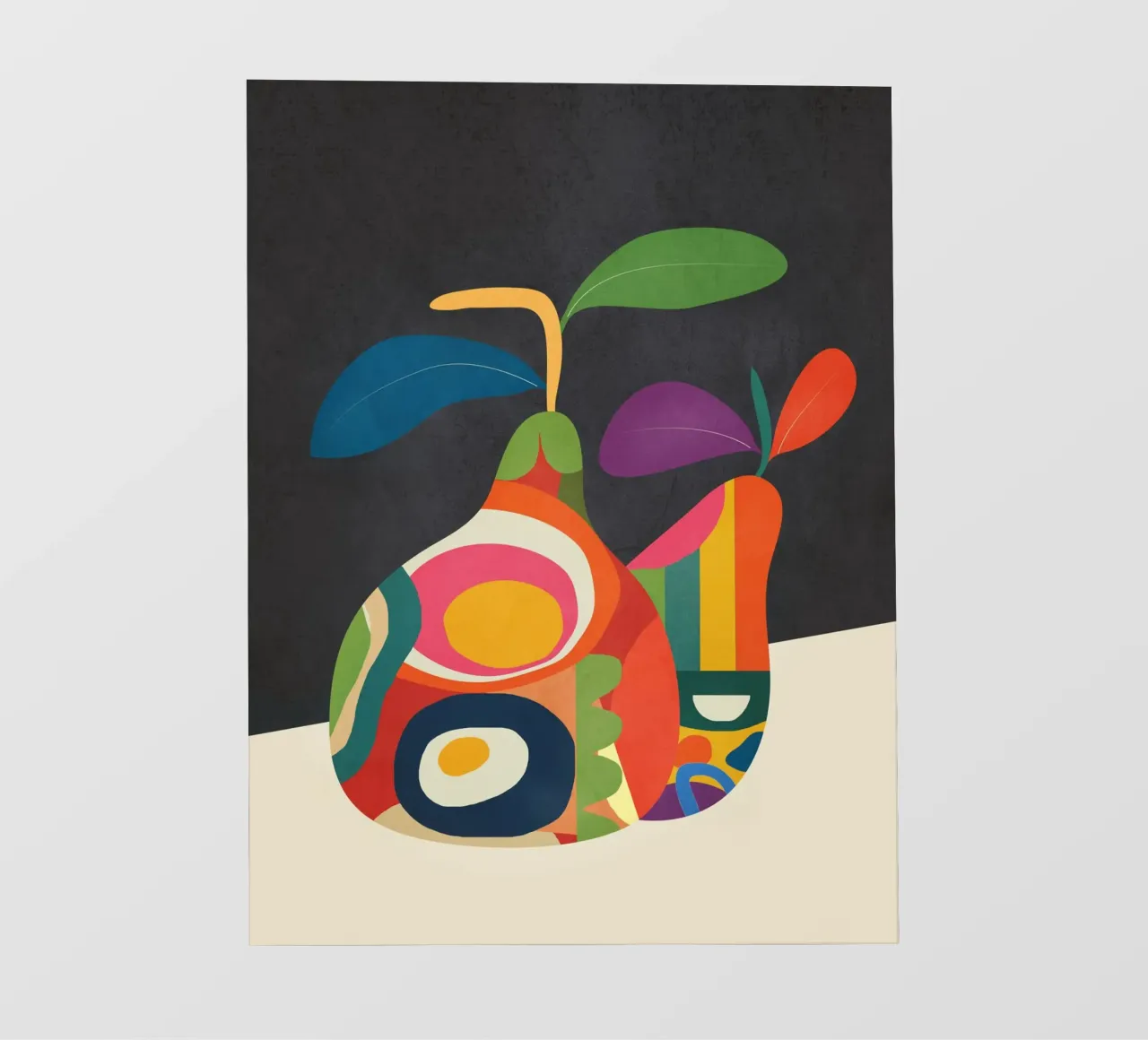 Abstract fruit shapes 2 telo in pvc da cityart