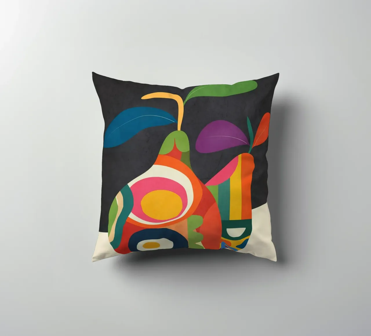 Abstract fruit shapes 2 cuscino da cityart