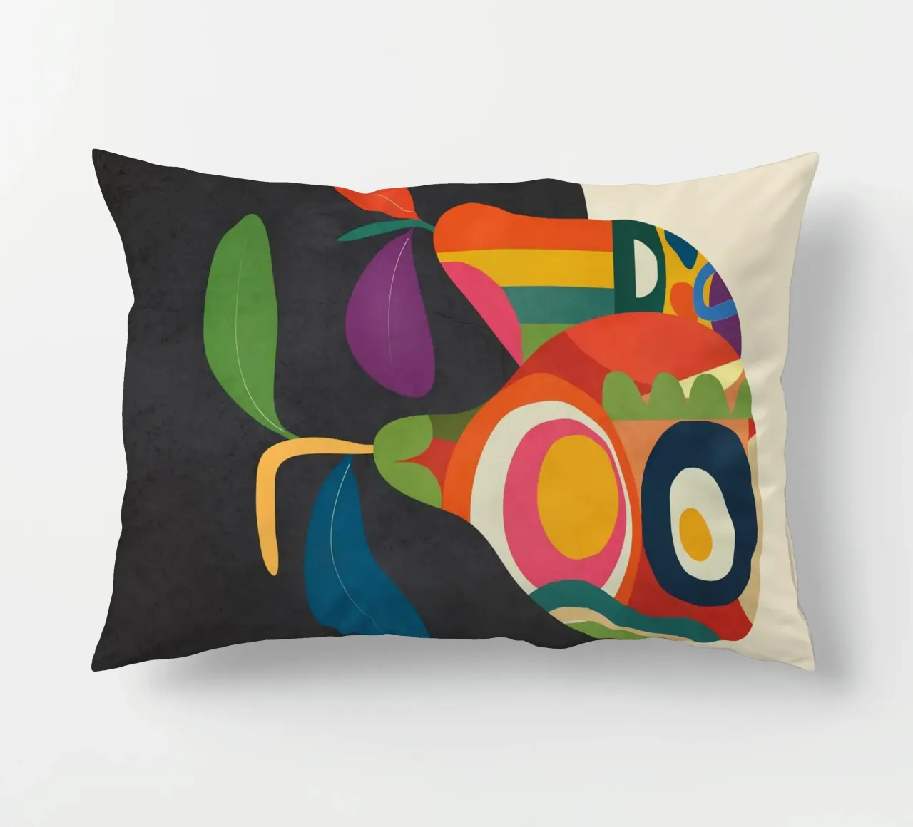 Abstract fruit shapes 2 cuscino da cityart