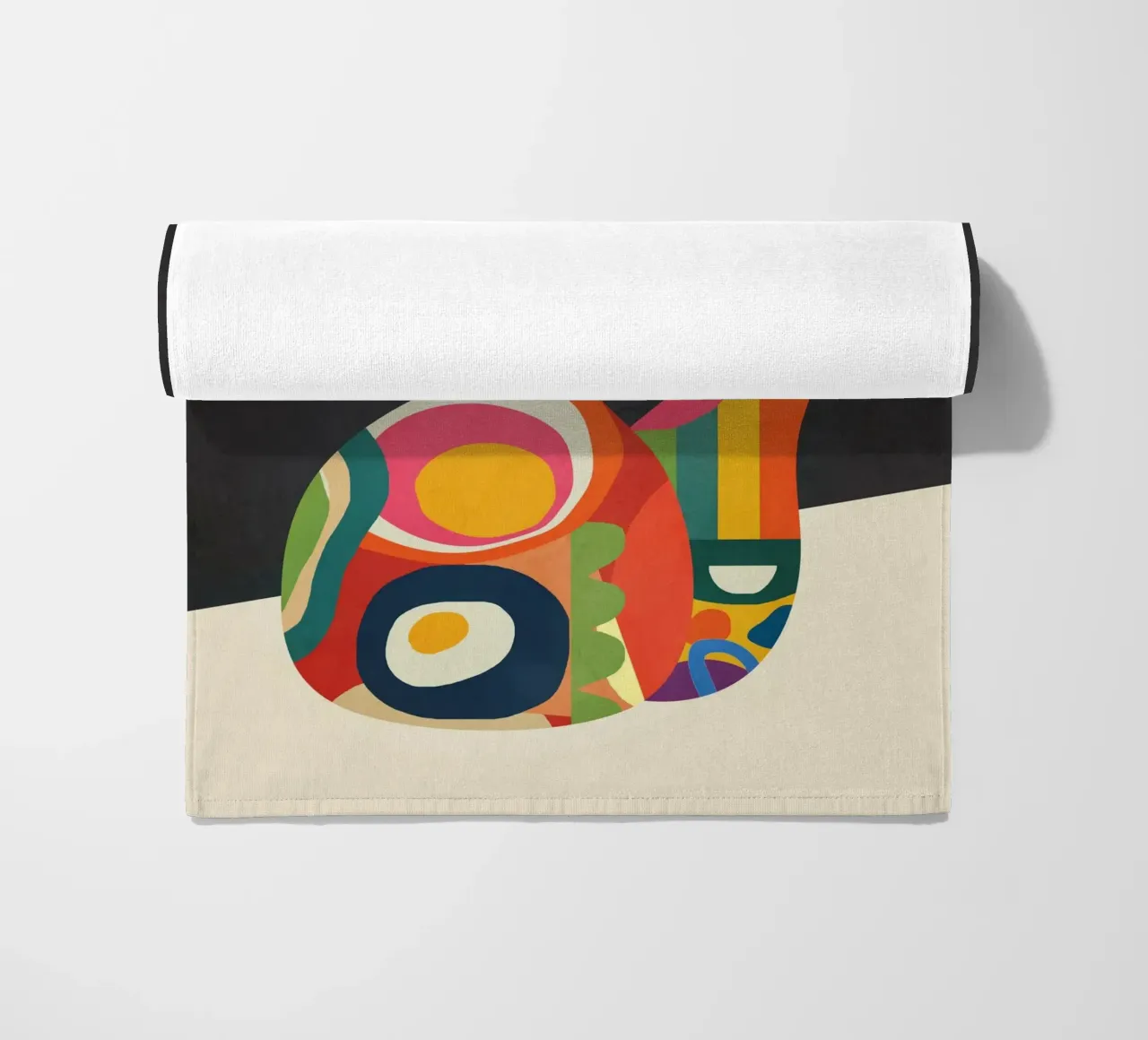 Abstract fruit shapes 2 telo mare da cityart