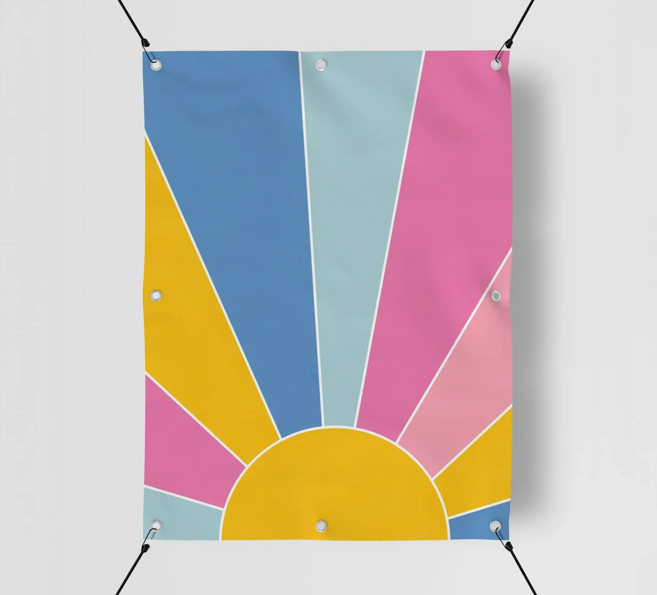 Sunburst - dawn telo in pvc da Gale Switzer