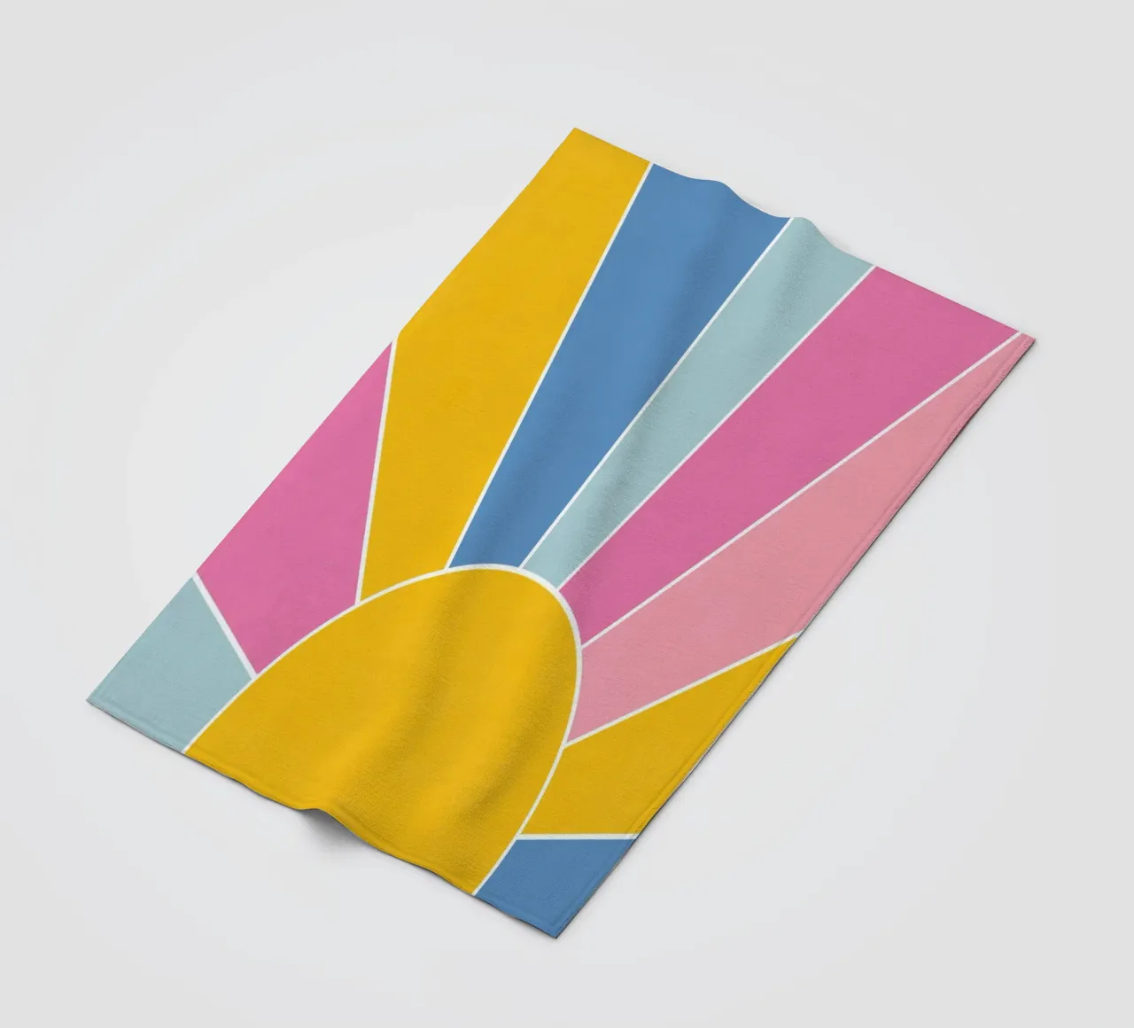 Sunburst - dawn coperta in pile da Gale Switzer