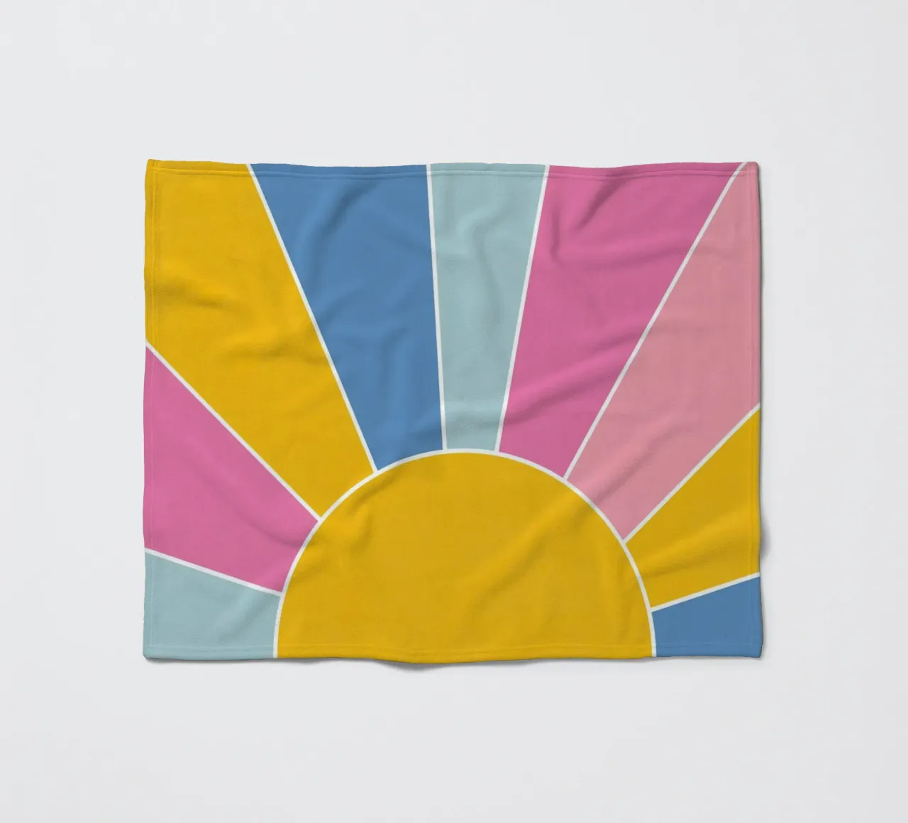 Sunburst - dawn coperta in pile da Gale Switzer