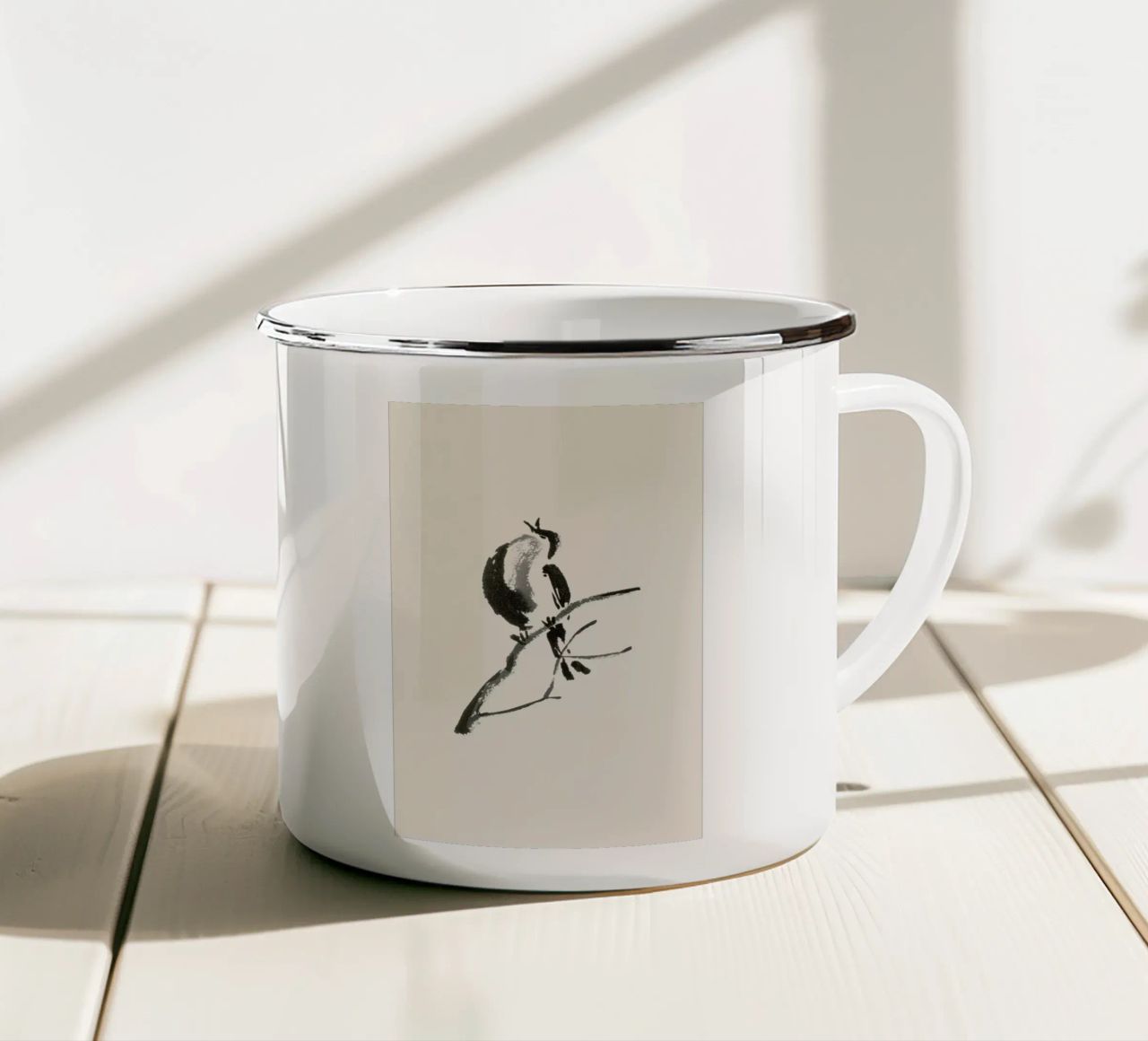 First Call of Spring tazza in smalto da Flora & Fauna
