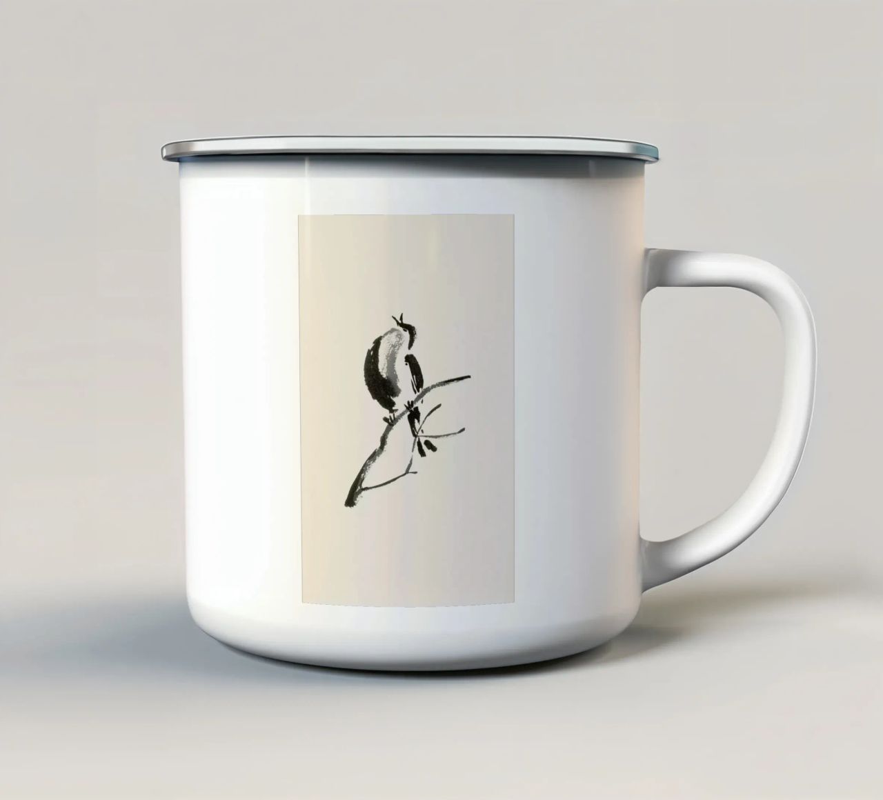 First Call of Spring tazza in smalto da Flora & Fauna
