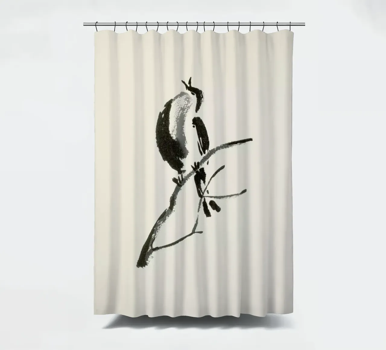 First Call of Spring shower curtain by Flora & Fauna