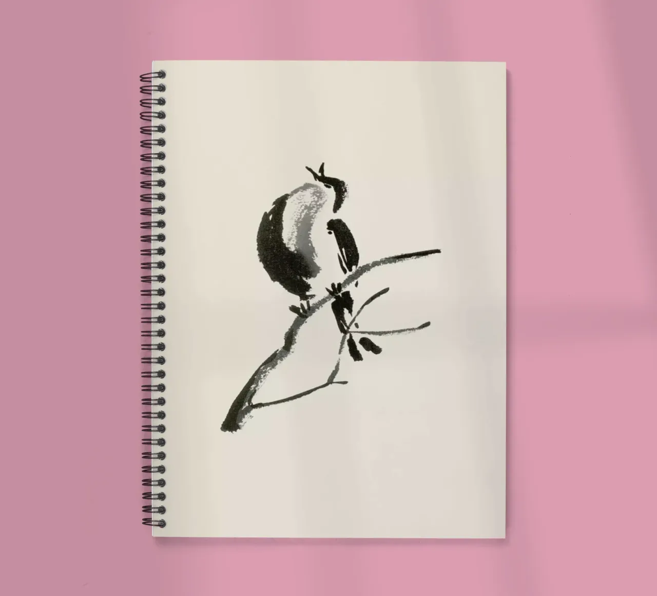 First Call of Spring spiral notebook by Flora & Fauna