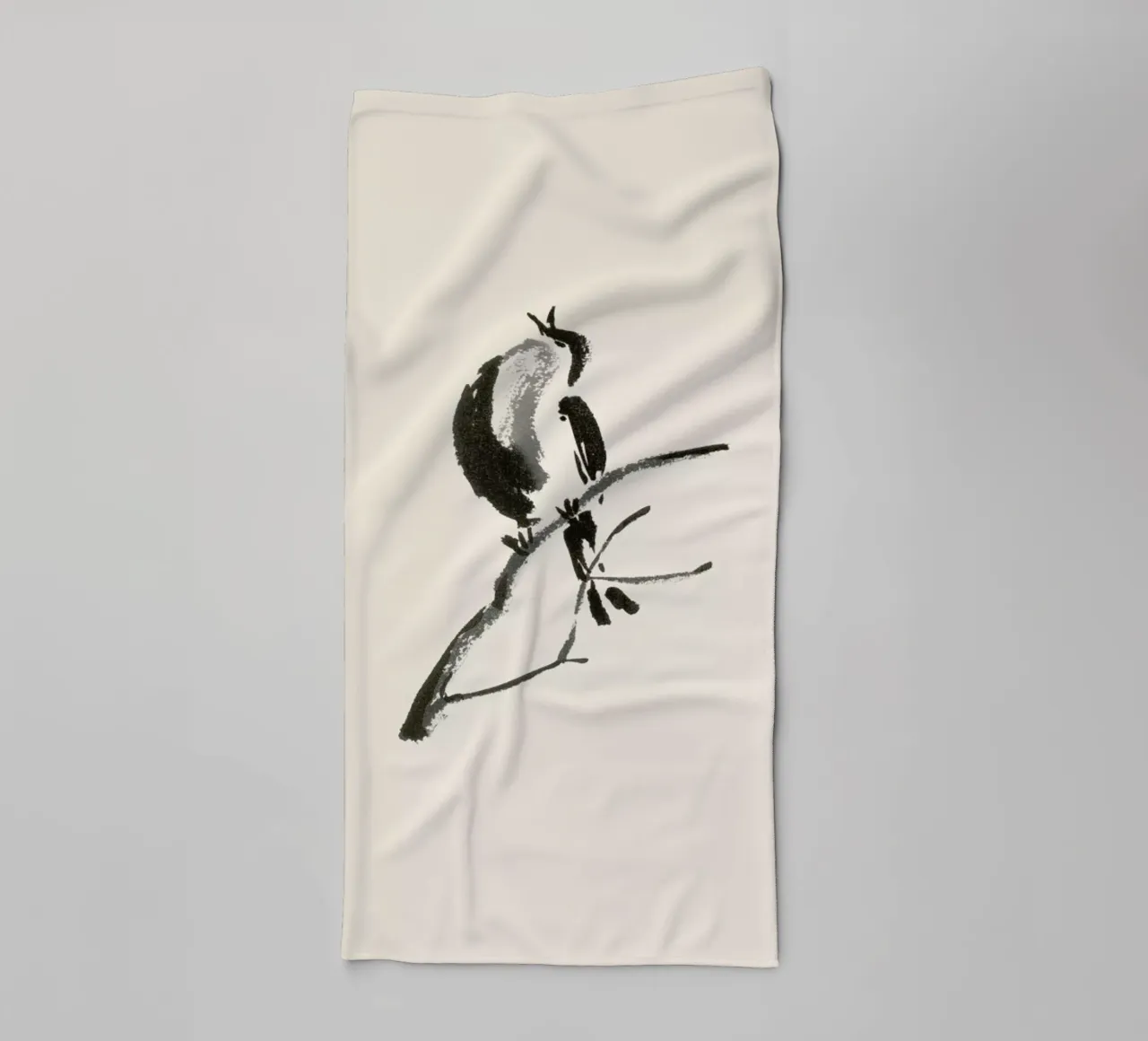 First Call of Spring asciugamano da bagno da Flora & Fauna