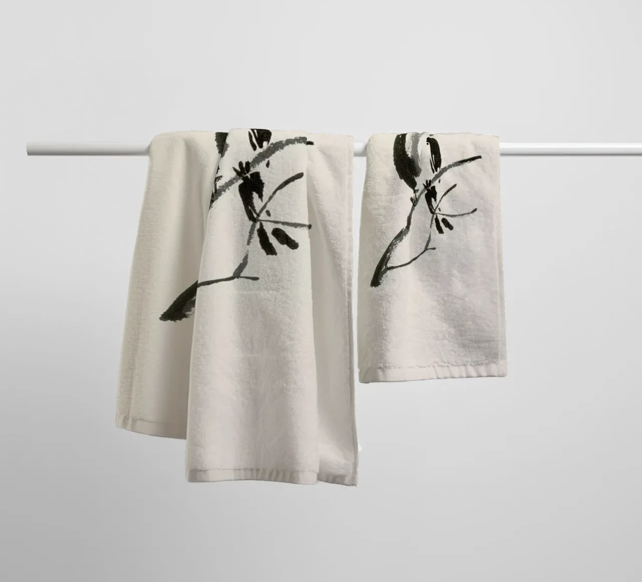 First Call of Spring asciugamano da bagno da Flora & Fauna