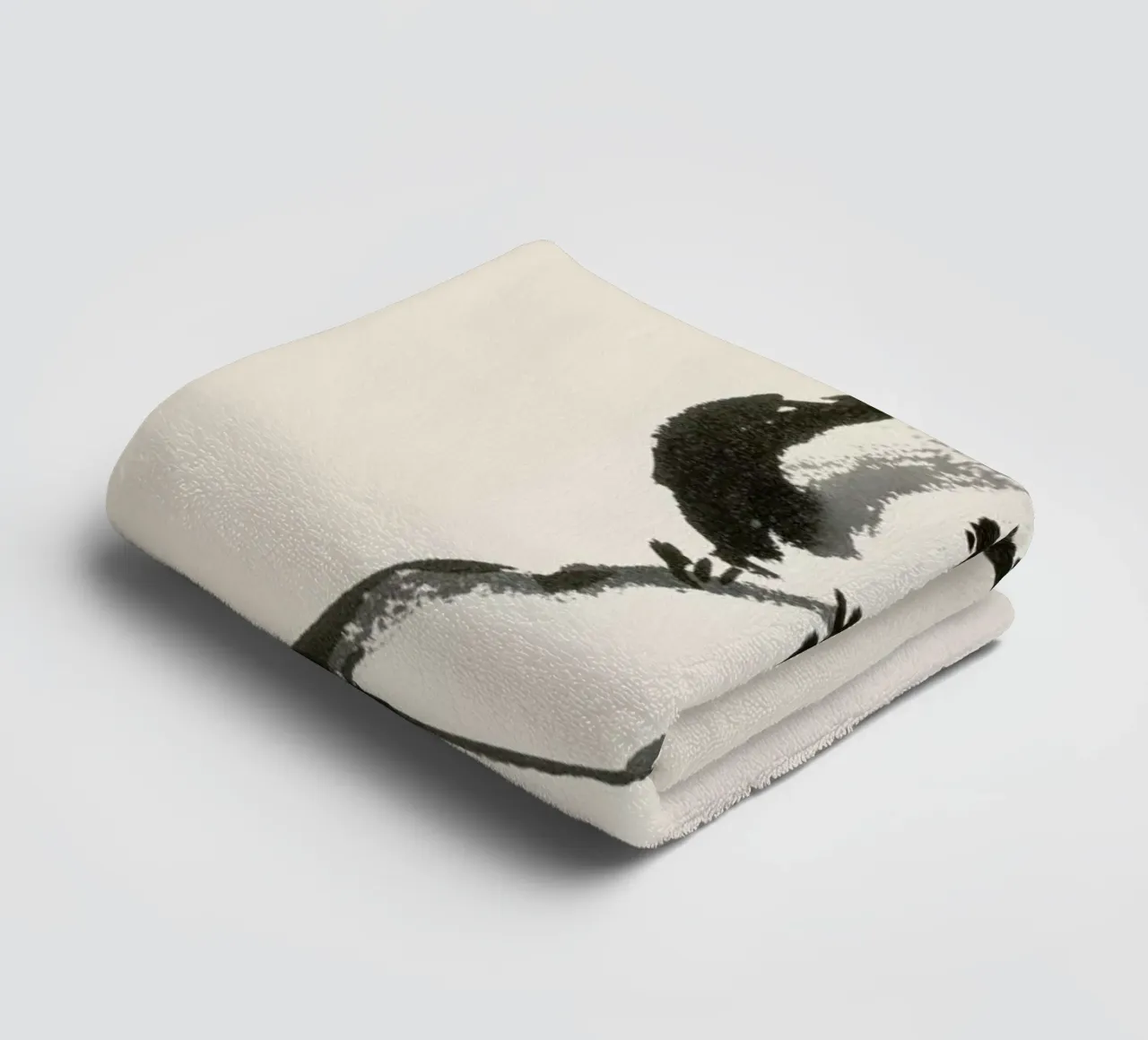 First Call of Spring asciugamano da bagno da Flora & Fauna