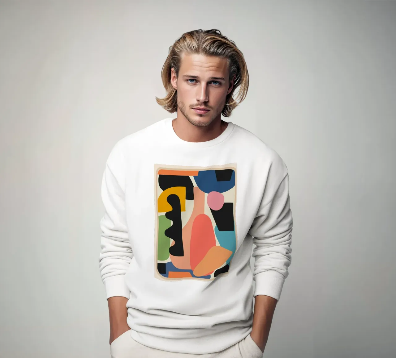 Modern Abstract Art 22 sweatshirt van cityart