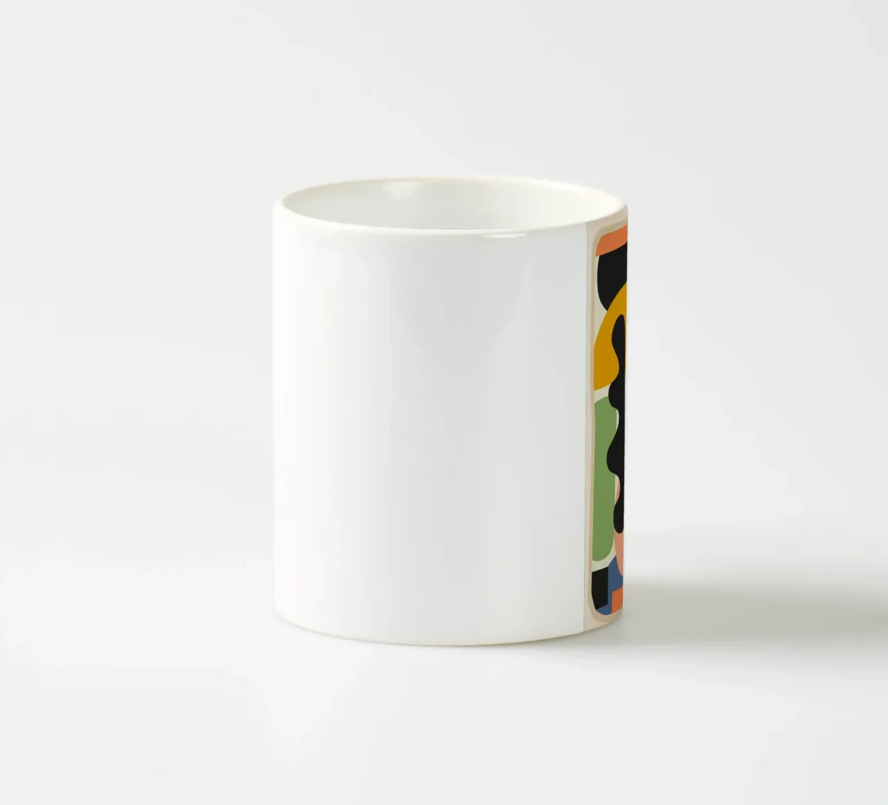 Modern Abstract Art 22 ceramic mug by cityart