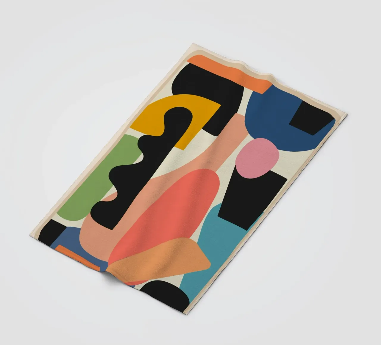 Modern Abstract Art 22 coperta in pile da cityart