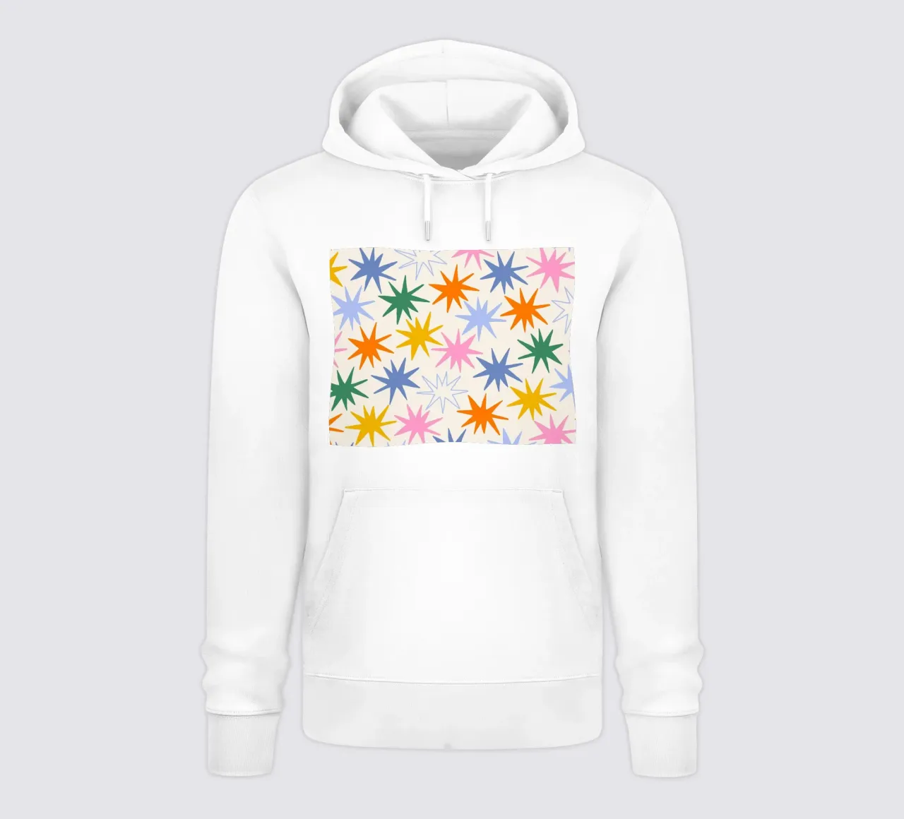 Star-struck pastel felpa con cappuccio da Gale Switzer