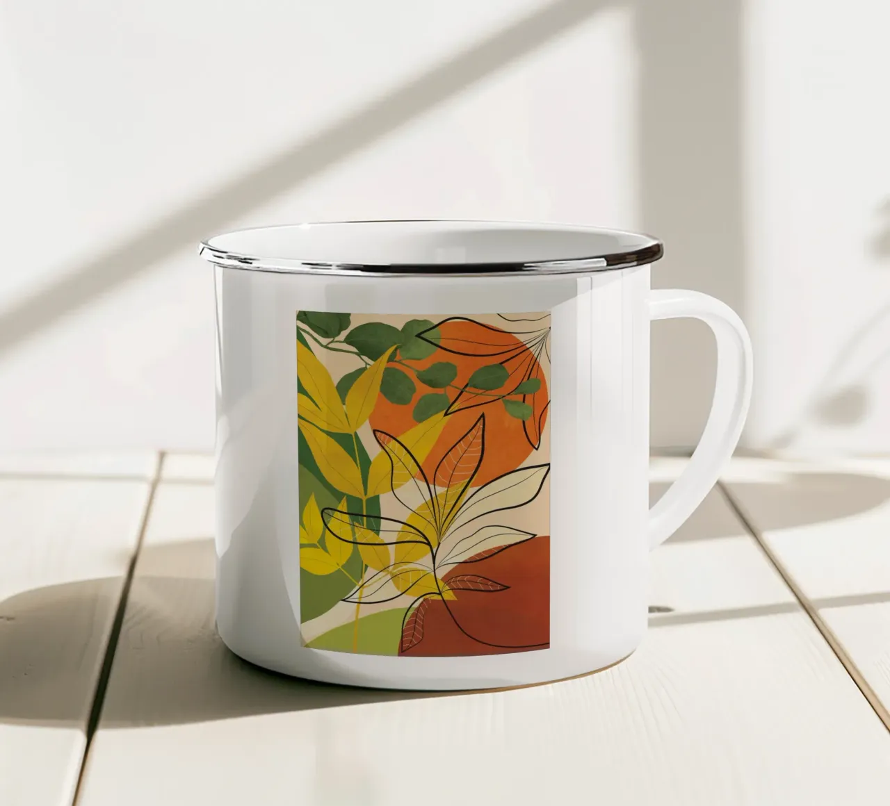 Peaceful Garden Feelings 5 tazza in smalto da cityart