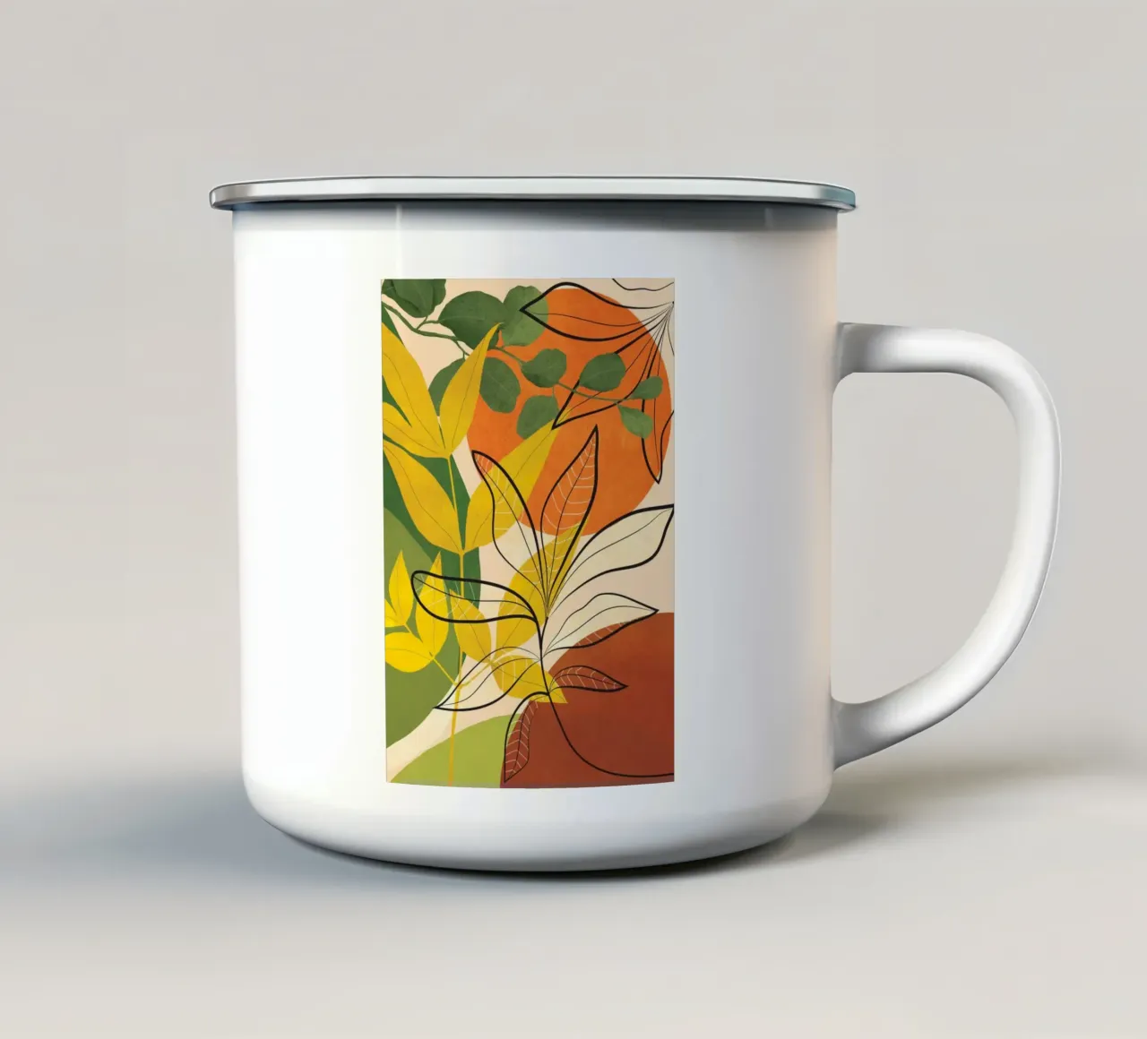 Peaceful Garden Feelings 5 tazza in smalto da cityart