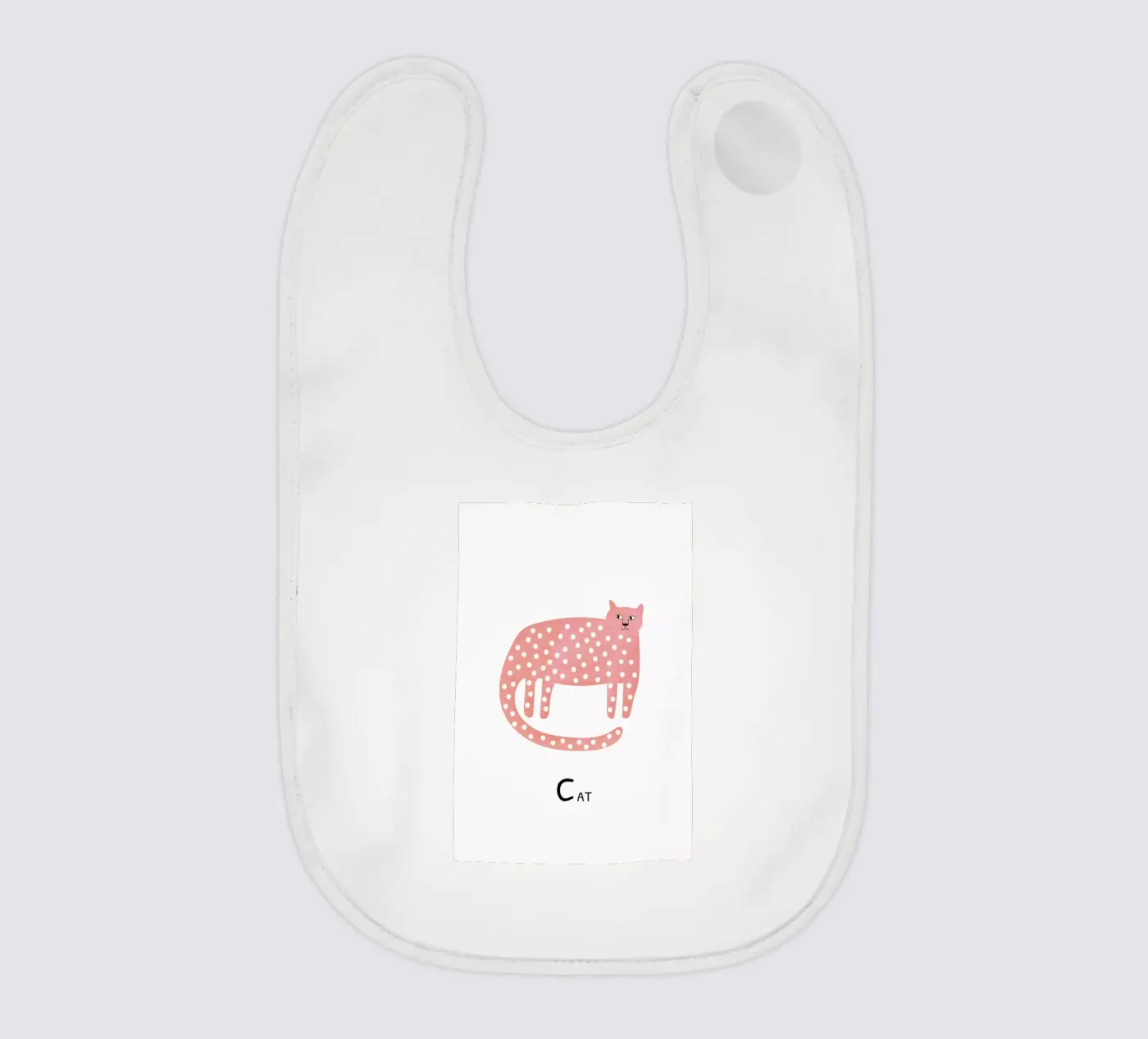 Cat Babylätzchen von Little Flourishes