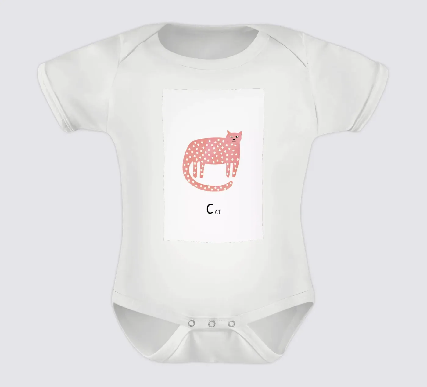 Cat body bébé de Little Flourishes