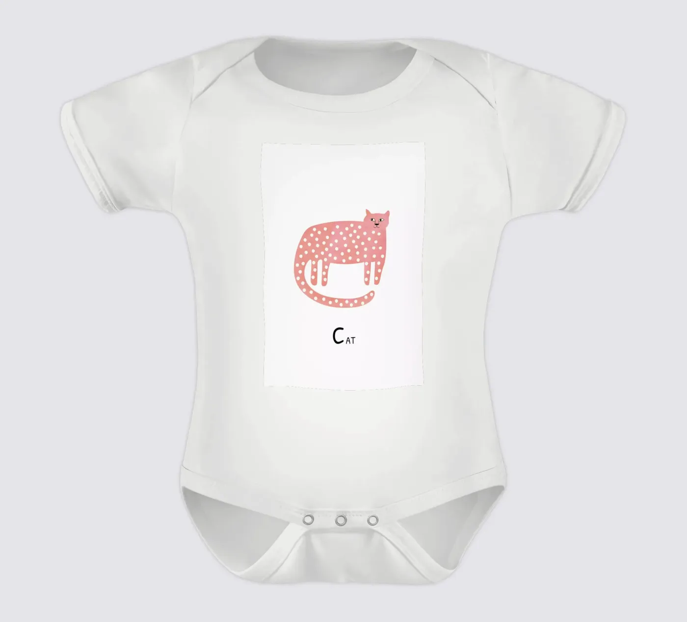 Cat body bébé de Little Flourishes