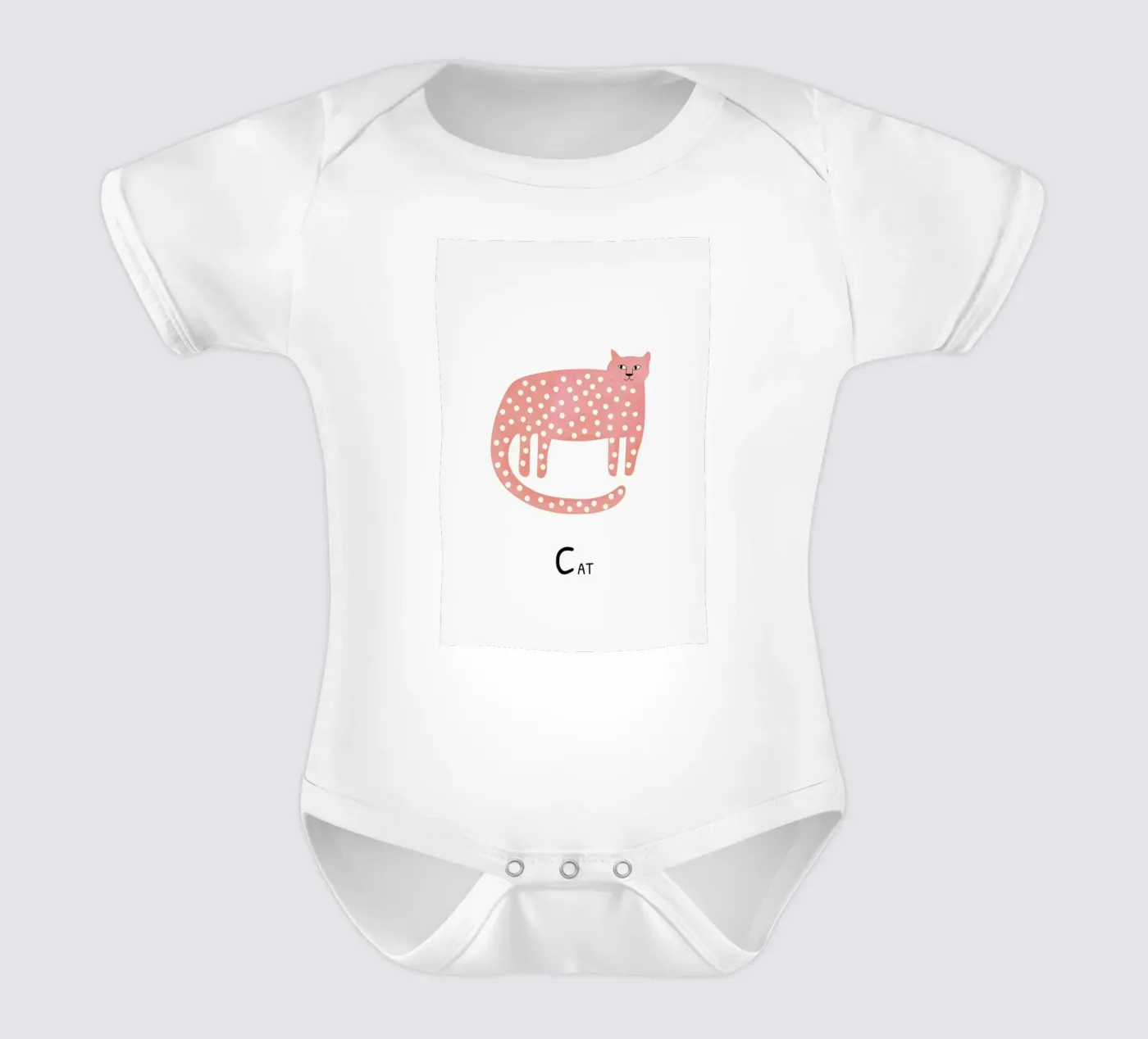 Cat body bébé de Little Flourishes