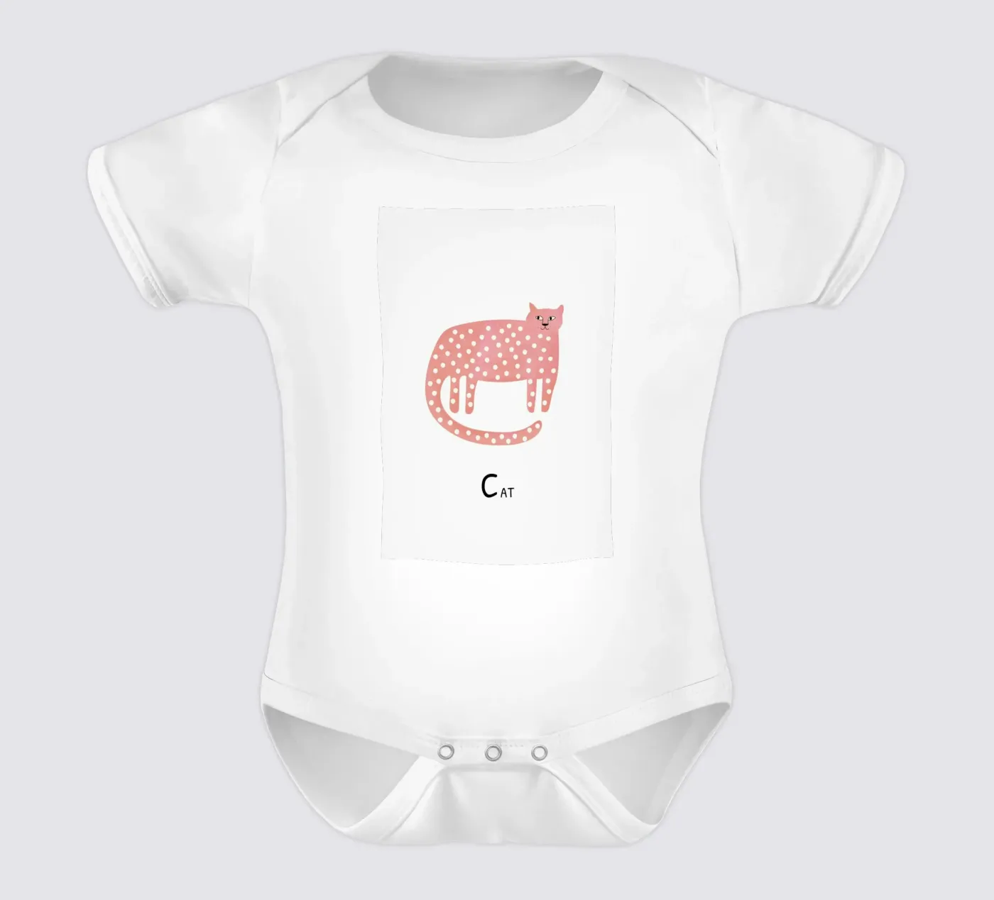 Cat body bébé de Little Flourishes