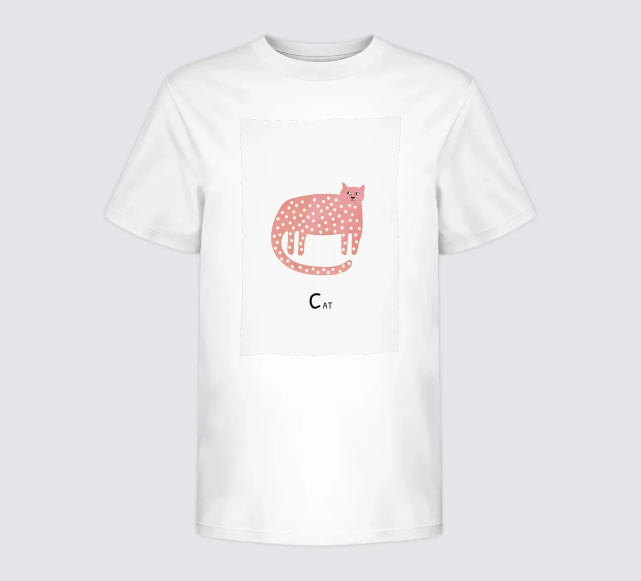 Cat t-shirt bambini da Little Flourishes