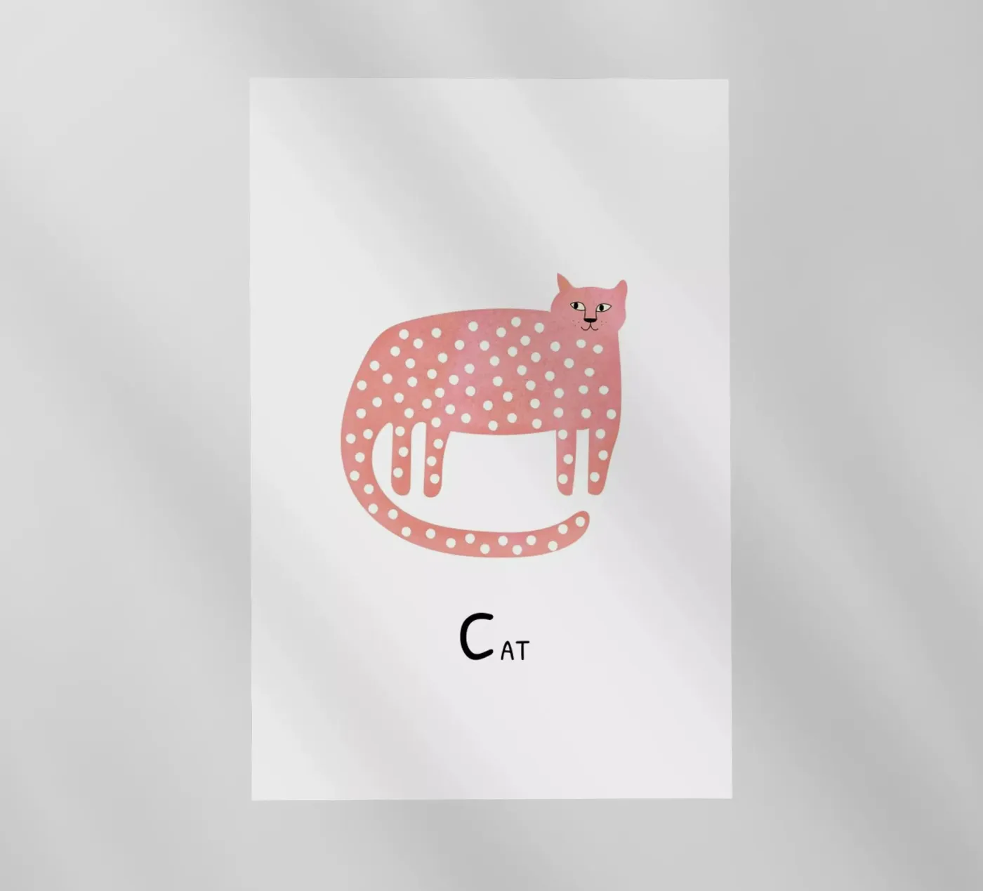 Cat backlit folie van Little Flourishes