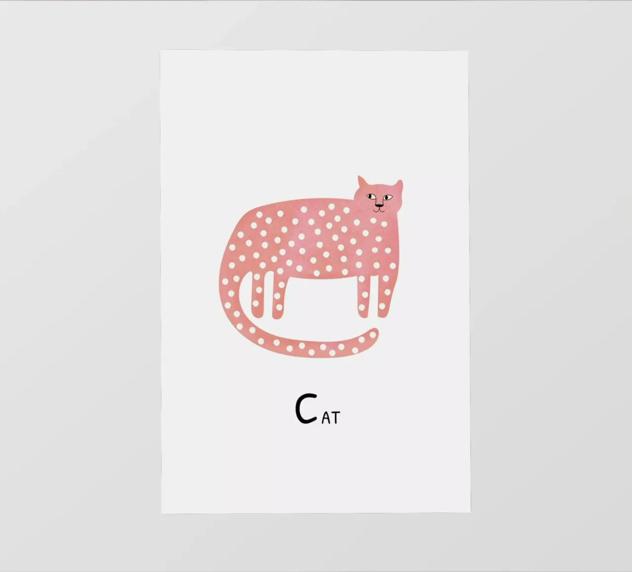 Cat pellicola backlit da Little Flourishes