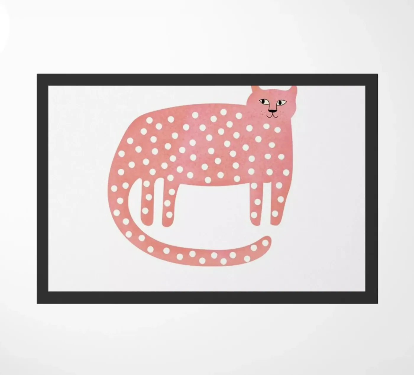 Cat deurmat van Little Flourishes