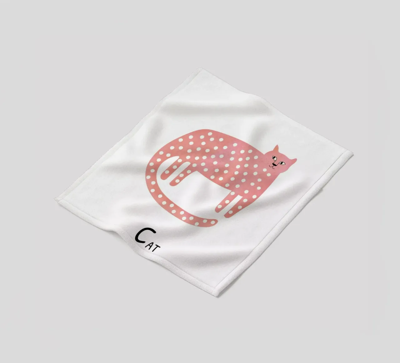 Cat Fleecedecke von Little Flourishes