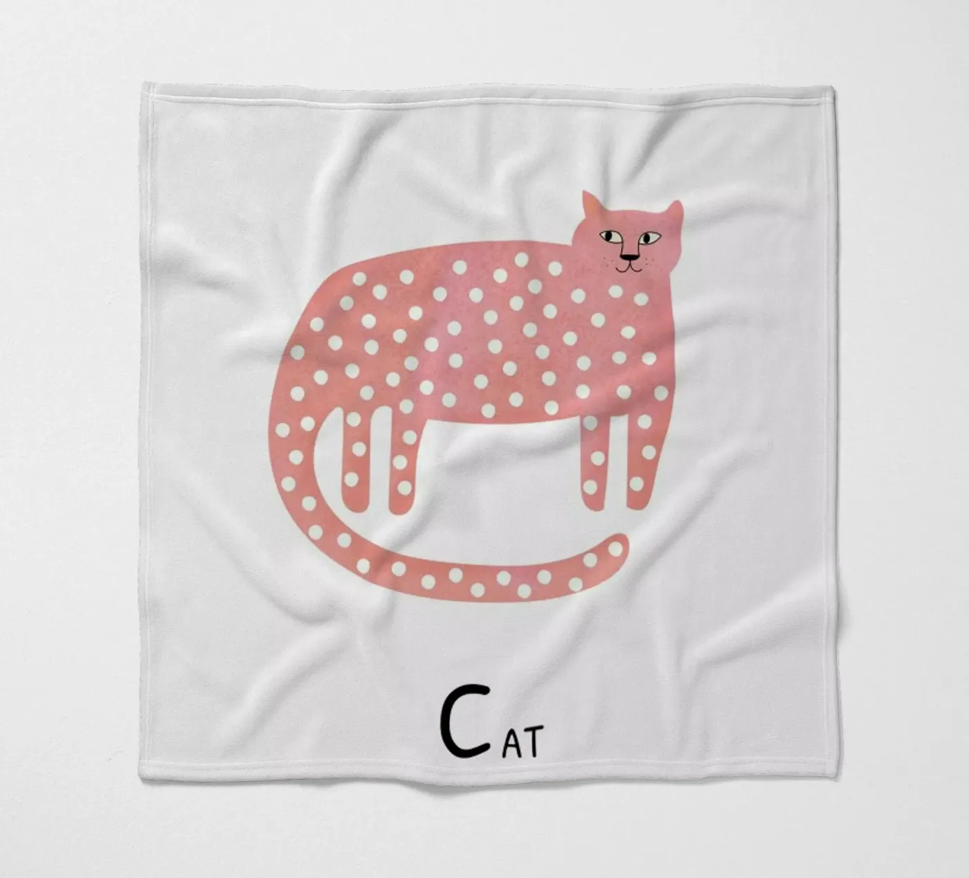 Cat Fleecedecke von Little Flourishes