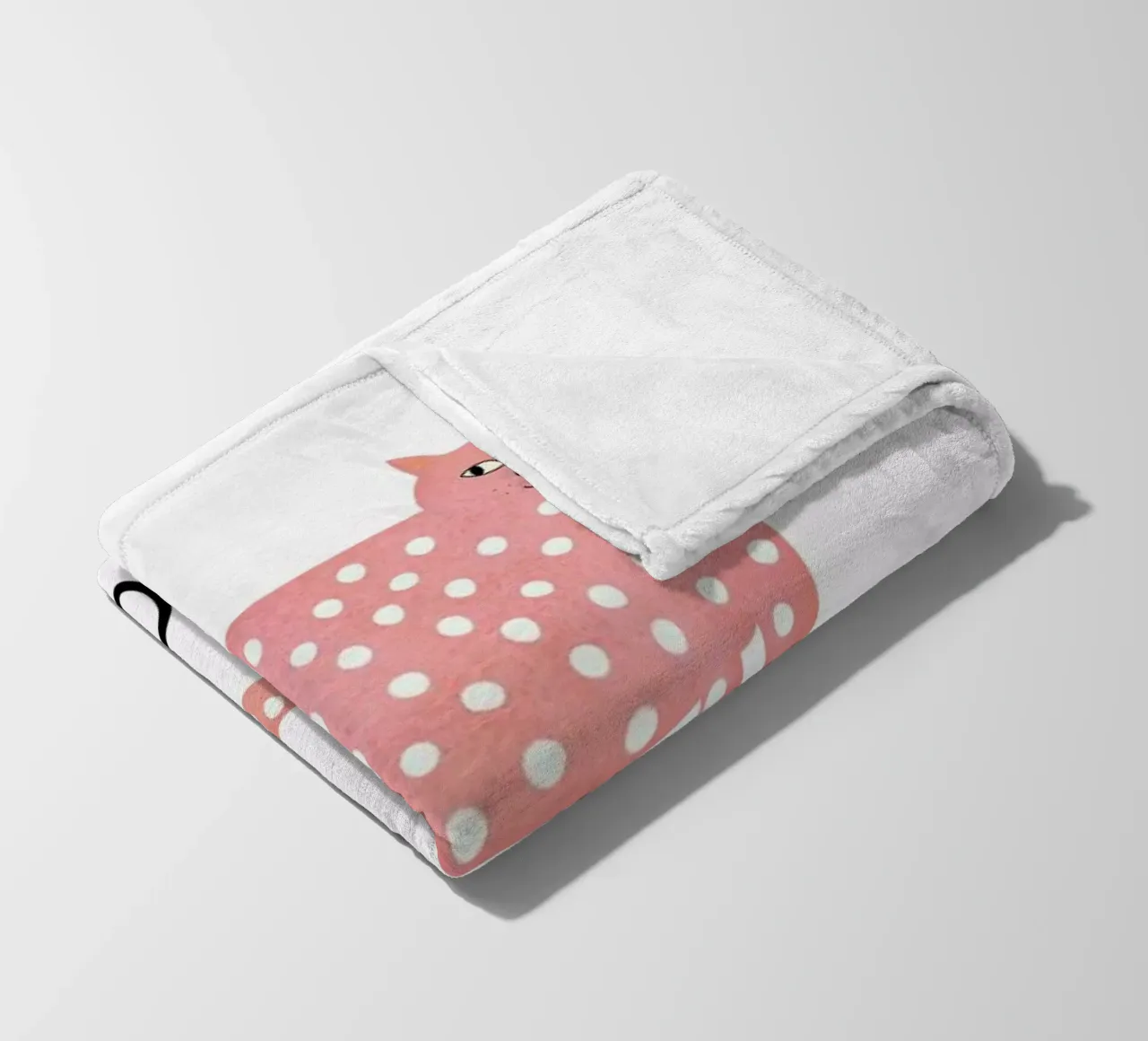 Cat Fleecedecke von Little Flourishes